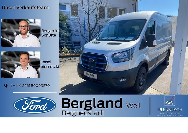 e-Transit 350 L3H2 68kWh Lkw HA Basis Kasten