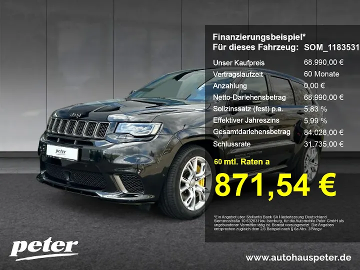 Grand Cherokee 3.6 V6 Overland Geschlossen