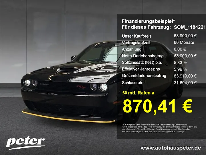 Challenger Automatik SXT Plus Coupe
