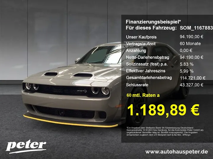 Challenger Automatik SXT Plus Coupe