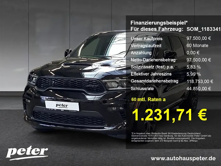 Durango 3,6 Limited Geschlossen