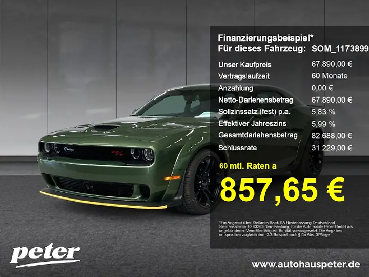 Challenger Automatik SXT Plus Coupe
