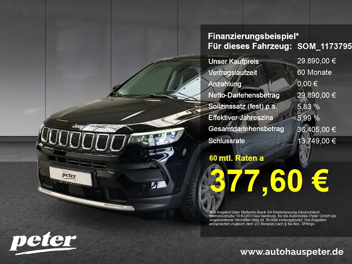 Compass 1.5 GSE T4 48V e-Hybrid Automatik Altitude Geschlossen