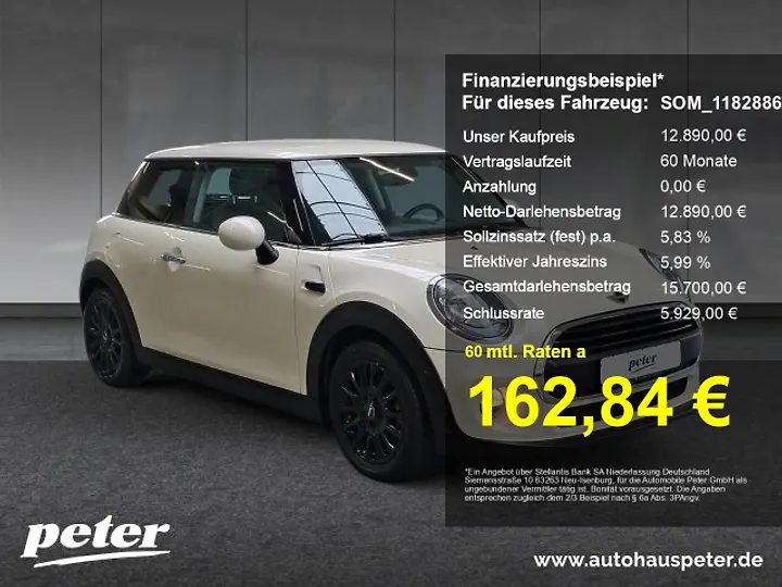 Mini Cooper S Countryman Essential Trim Limousine