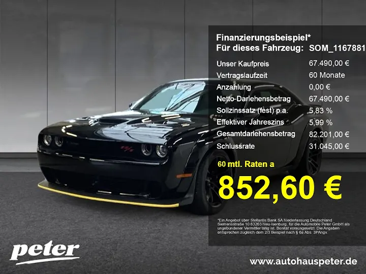 Challenger Automatik SXT Plus Coupe