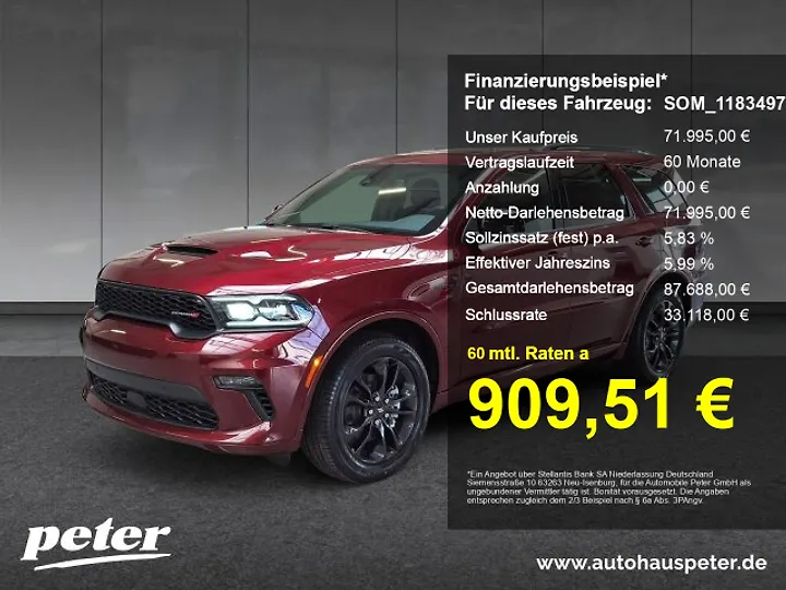 Durango 3,6 Limited Geschlossen
