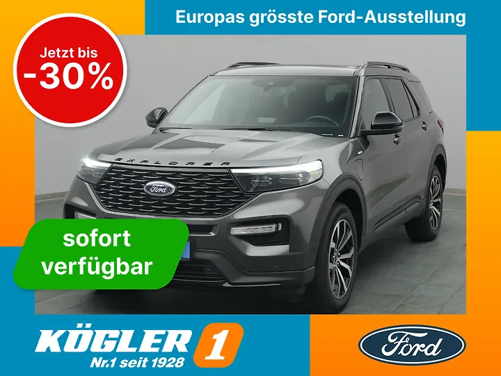 Explorer EcoBoost Plug-in Hybrid ST-LINE Geschlossen