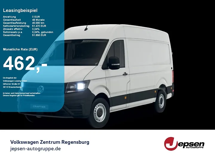 Crafter 50 SS-R L TDI DPF Hochr.Kasten