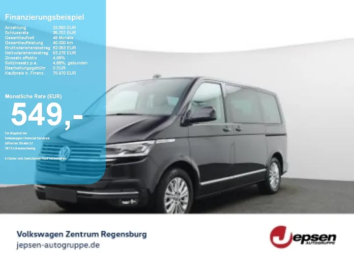 Caravelle DSG Kurz 4MOTION Highline Bus