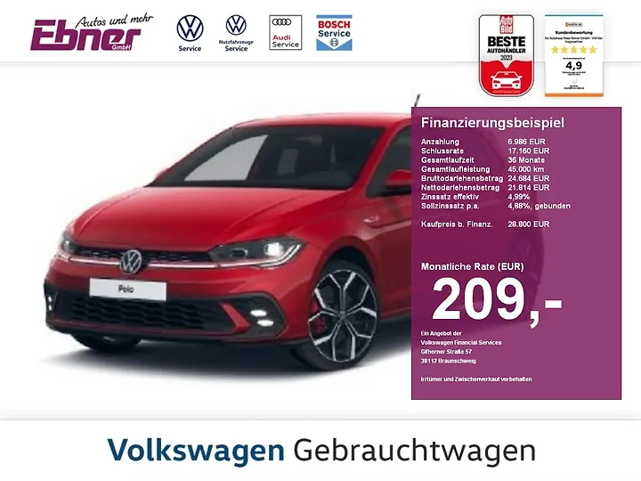 Polo 1.0 TSI OPF DSG Life Limousine