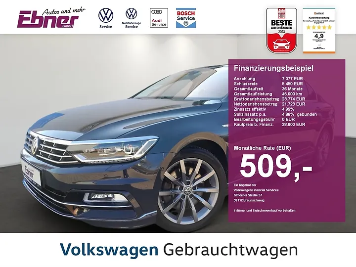 Passat 2.0 TSI OPF 4 Motion DSG Highline Limousine