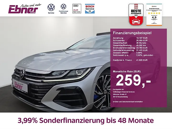 Arteon Shooting Brake 2.0 TSI OPF 4Motion DSG Elegance Kombi