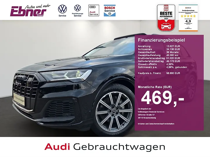 SQ7 TFSI quattro tiptronic Geschlossen
