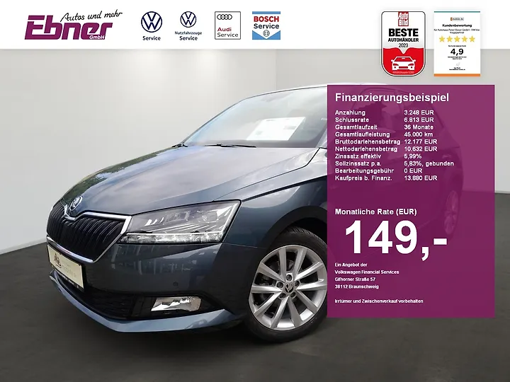 Fabia 1.0 MPI Active Limousine