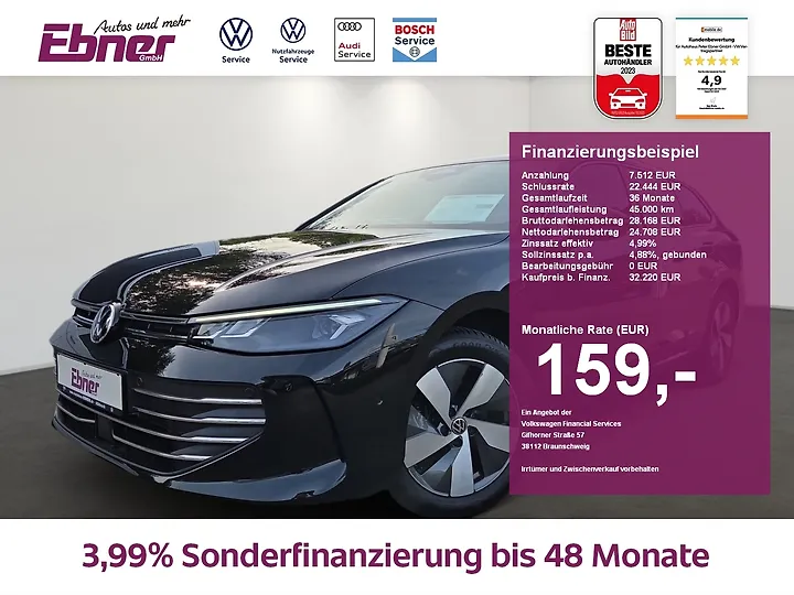 Passat Variant 1.5 e-TSI OPF DSG Kombi