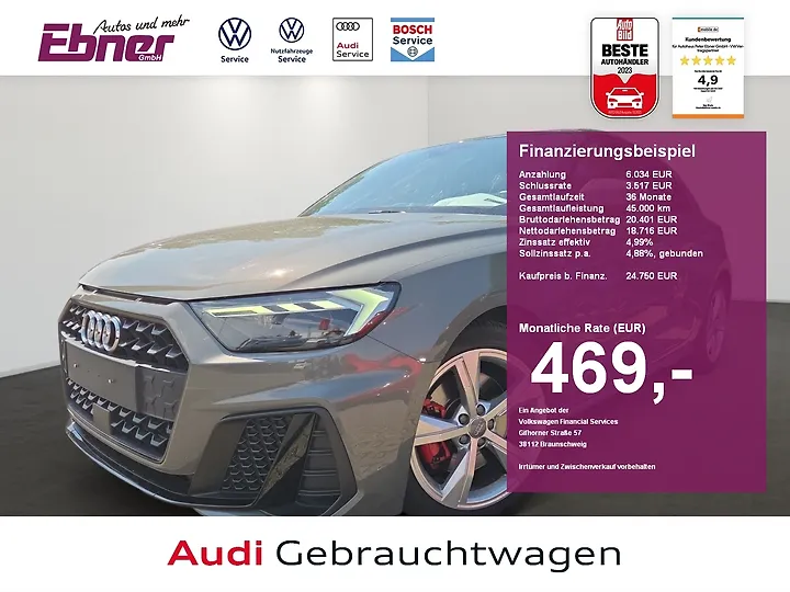 A1 30 TFSI Sportback S tronic Limousine