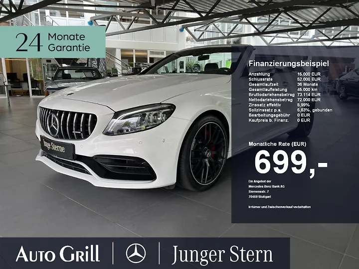 C 180 Cabrio 9G-TRONIC Cabrio