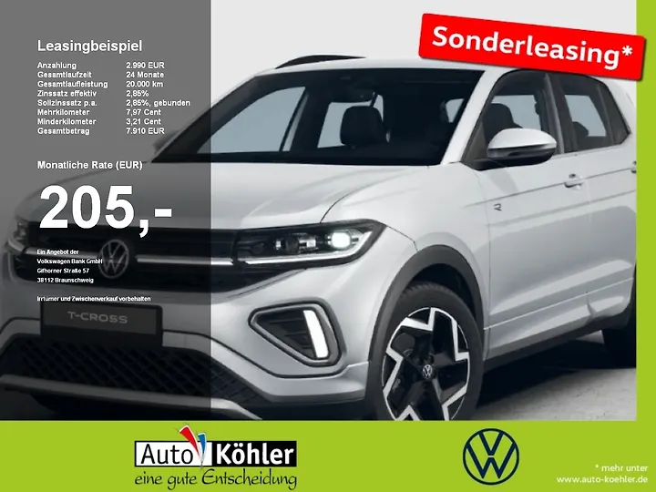 T-Cross 1.0 TSI OPF DSG Energy Geschlossen