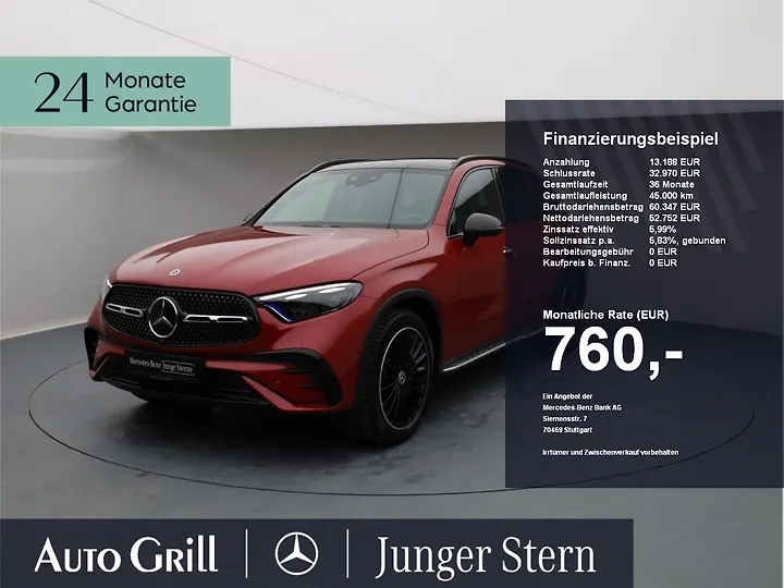 GLC 450 d 4Matic 9G-TRONIC AMG Line Advanced Geschlossen