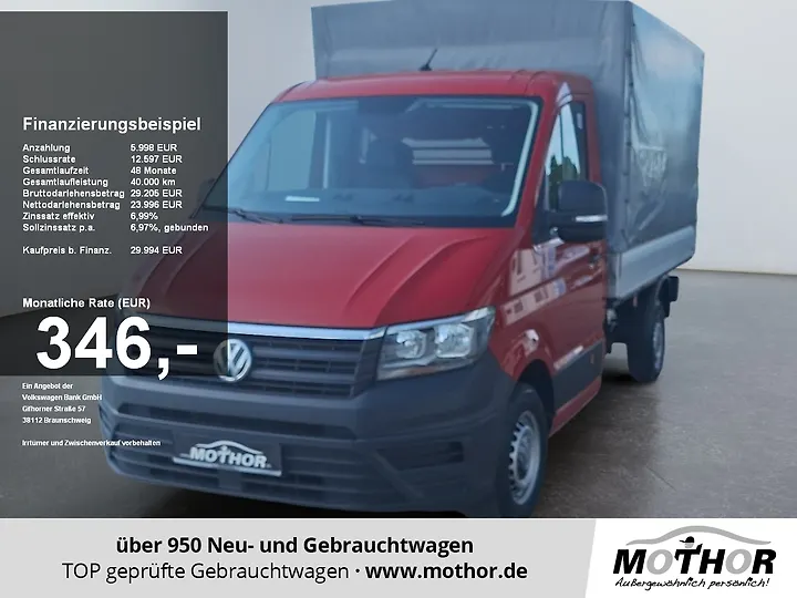 Crafter 35 TDI VA Doppelk.Pritsche