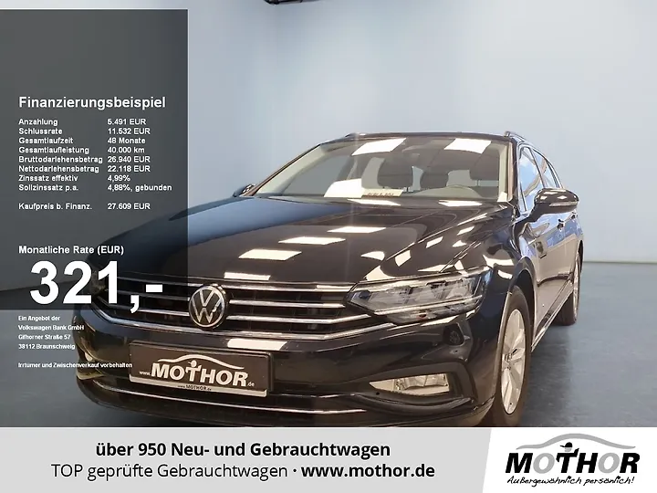 Passat Variant 2.0 TDI SCR DSG Kombi