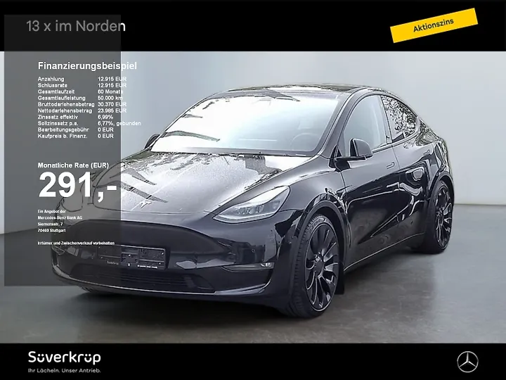 Model Y Long Range Dual Motor AWD Geschlossen