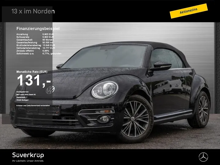 The Beetle Cabriolet 1.4 TSI BlueMotion Technology Club Cabrio