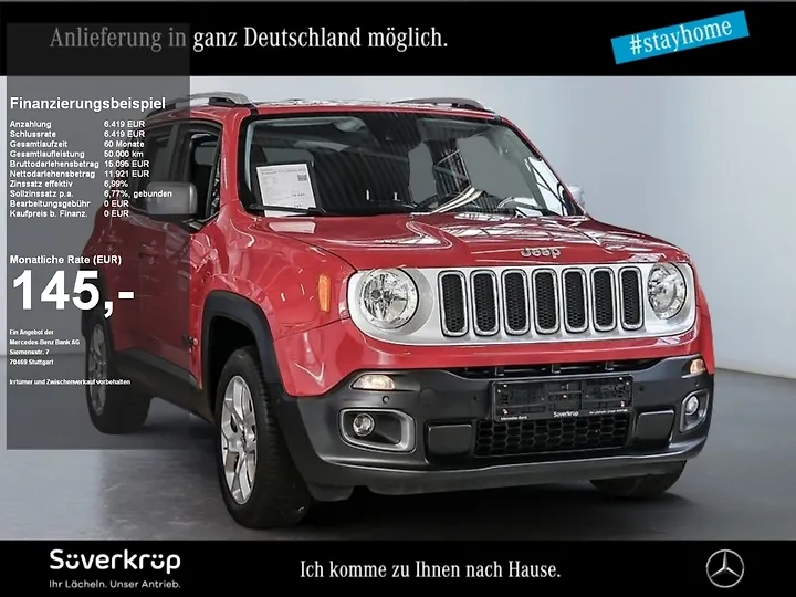 Renegade 2.0 MultiJet Active Drive Low Automatik Limited Geschlossen