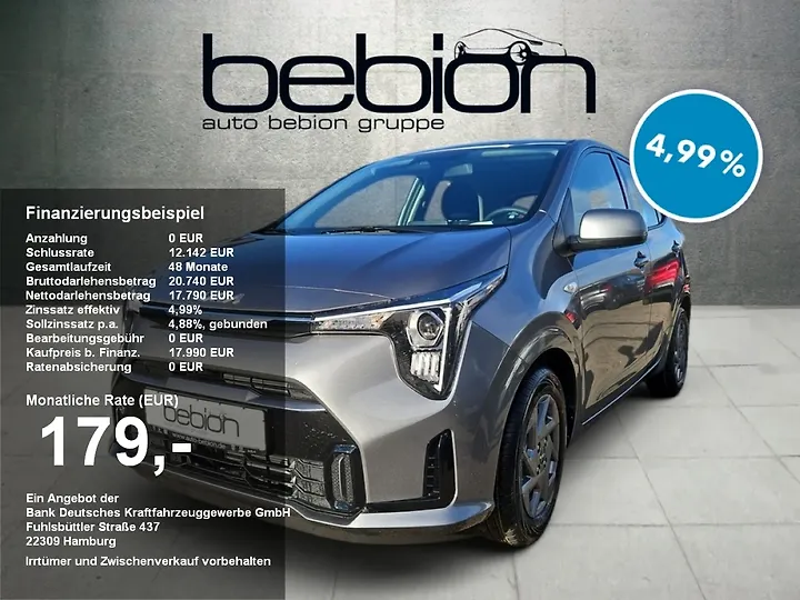 Picanto 1.0 Edition 7 Limousine