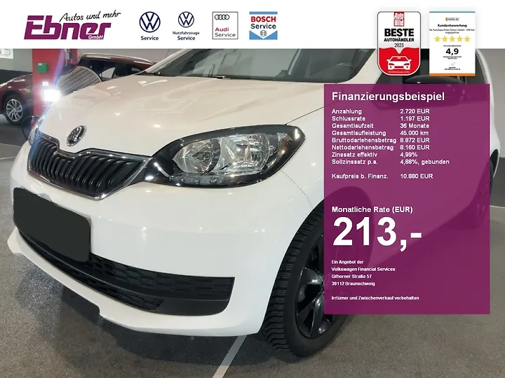 Citigo 1.0 MPI Easy Limousine
