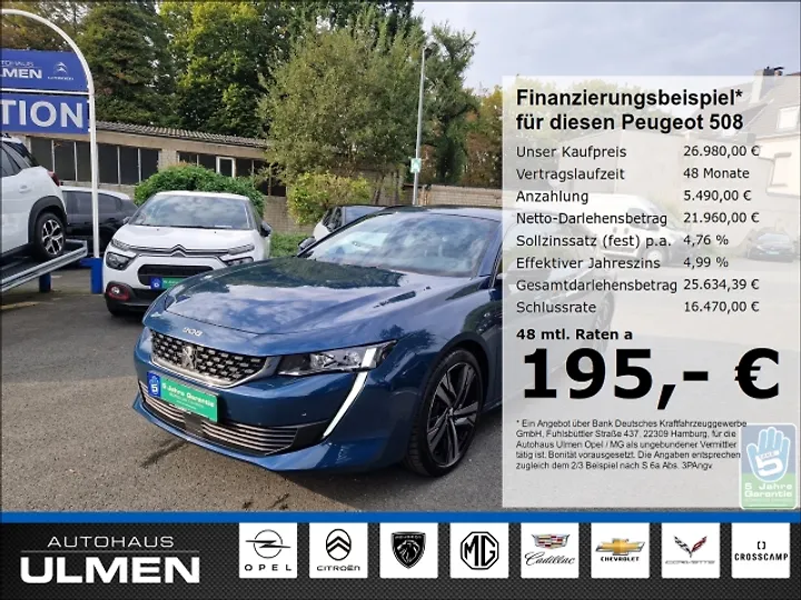 508 SW Hybrid 360 e-EAT8 PEUGEOT SPORT ENGINEERED Kombi