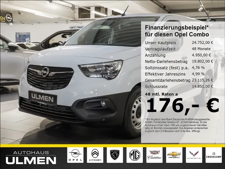 Combo-e Cargo (50-kWh) L1 EHZ Kasten