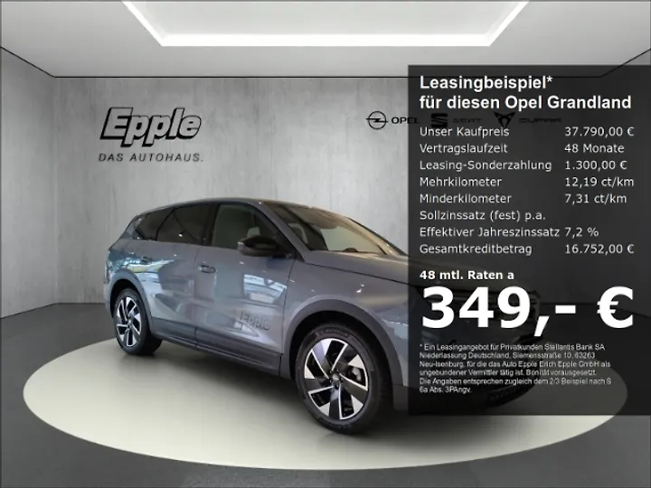 Grandland 1.2 DI Hybrid 48 V Automatik GS Geschlossen