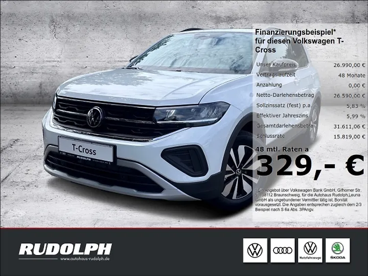 T-Cross 1.0 TSI OPF Goal Geschlossen