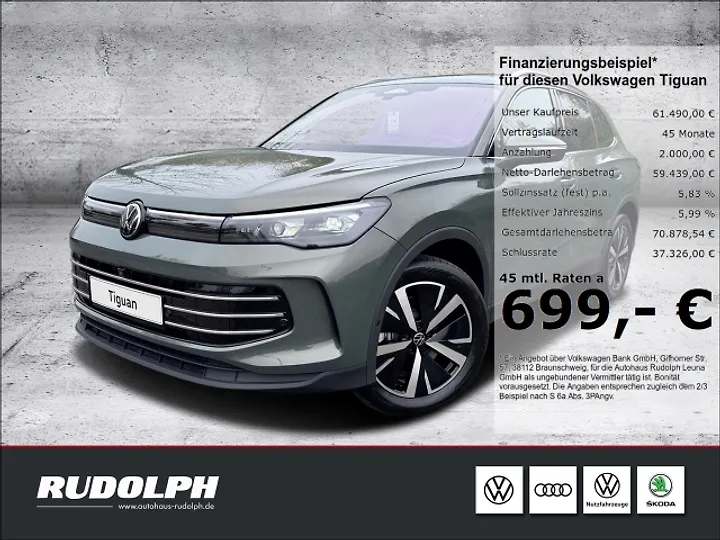Tiguan 2.0 TDI SCR 4Motion DSG Offroad Geschlossen