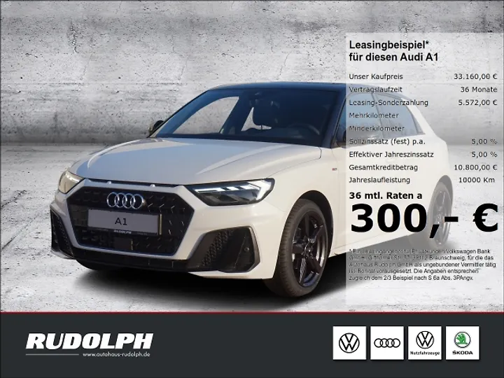 A1 1.4 TFSI 119g S tronic S line Sportpaket Limousine