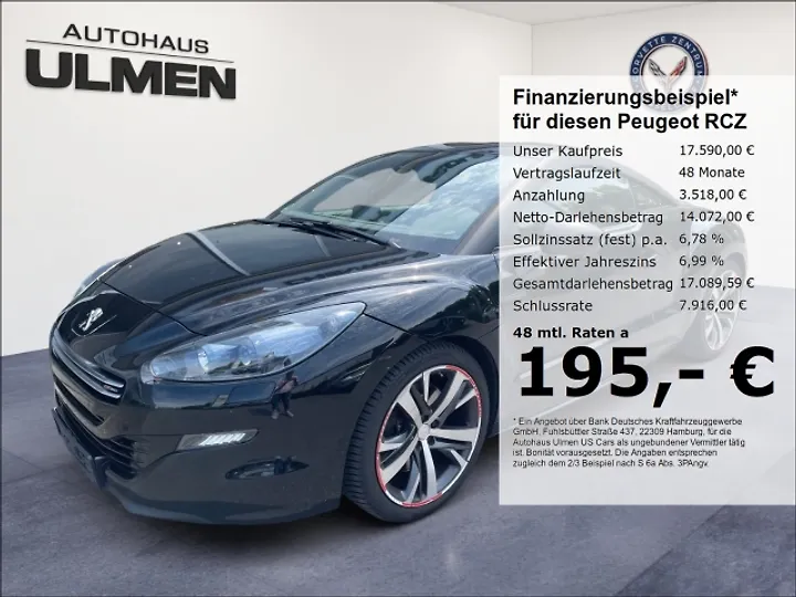 RCZ 1.6 155 THP Coupe
