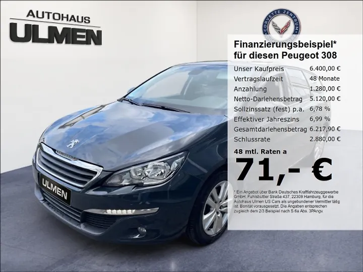 308 SW PureTech 110 Stop & Start Access Kombi