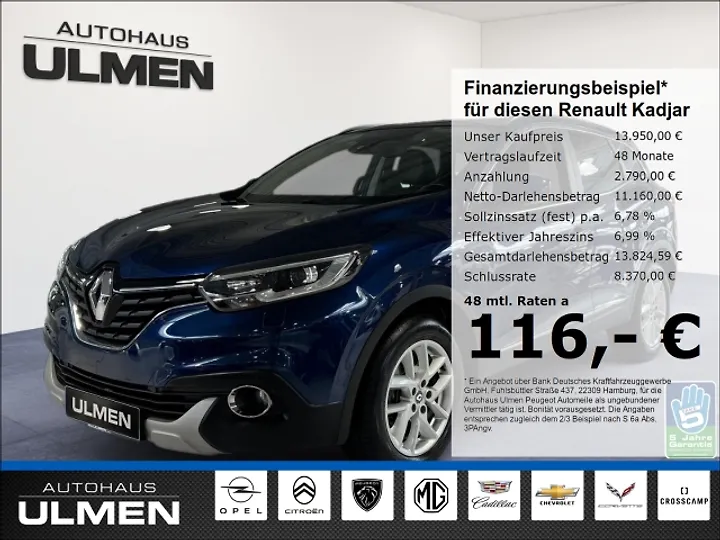 Kadjar Energy dCi 110 Experience Geschlossen