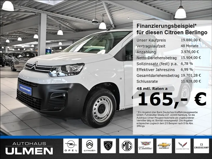 Berlingo 1.2 Puretech 110 L1 Kasten