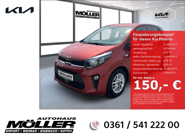 Picanto 1.0 Edition 7 Limousine
