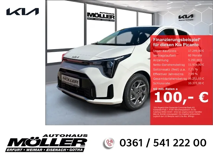 Picanto 1.2 Aut. Spirit Launch Edition Limousine