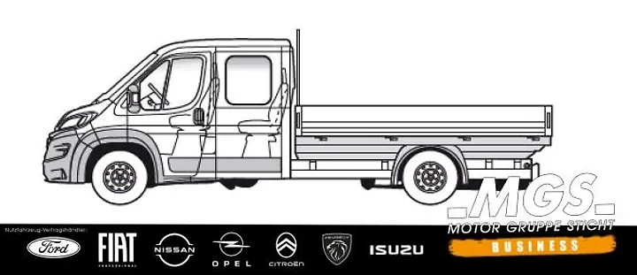Ducato L4 Doppelk.Pritsche