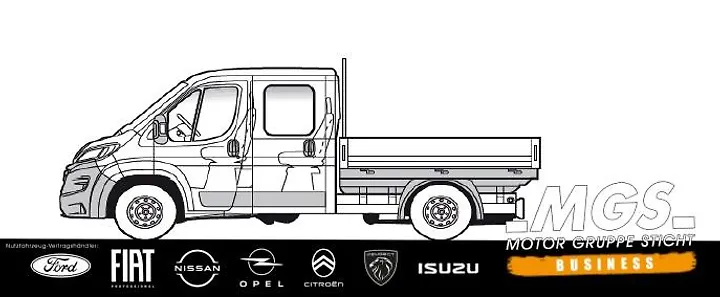 Ducato L4 Doppelk.Pritsche