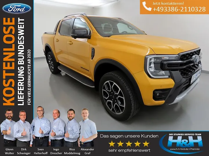 Ranger 2,0 l EcoBlue Doppelkabine Autm. Limited Doppelk.Pritsche