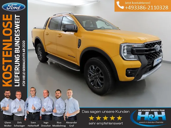 Ranger 2,0 l EcoBlue Doppelkabine Autm. Limited Doppelk.Pritsche