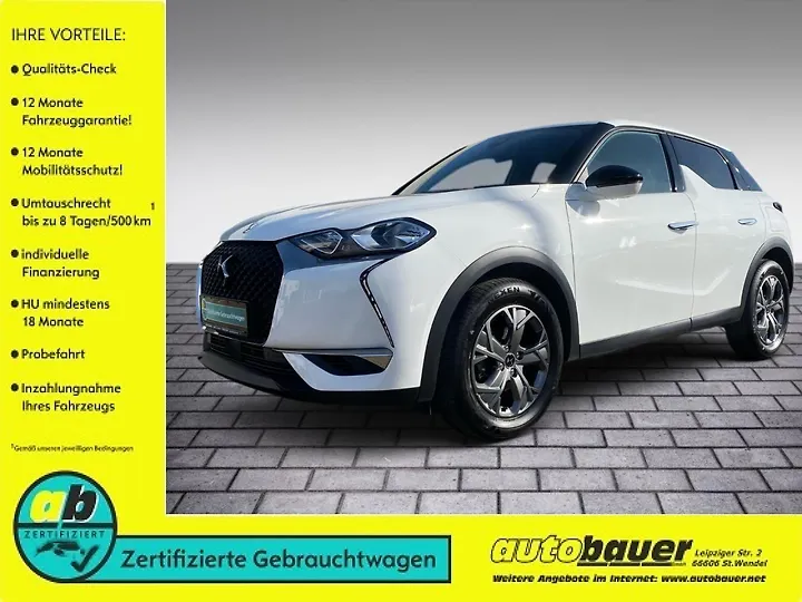 DS3 Crossback PureTech 100 PERFORMANCE LINE Geschlossen