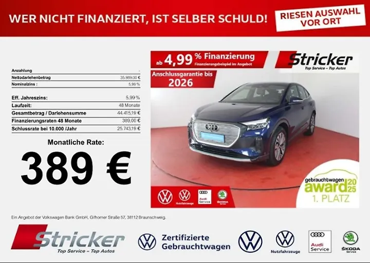 Q4 e-tron 40 Geschlossen