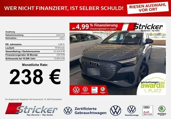 Q4 e-tron 35 Geschlossen