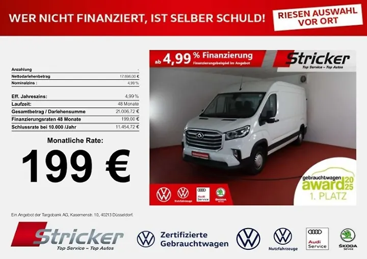 Deliver 9 2.0 Fahrgestell L3 BASE Fgst.